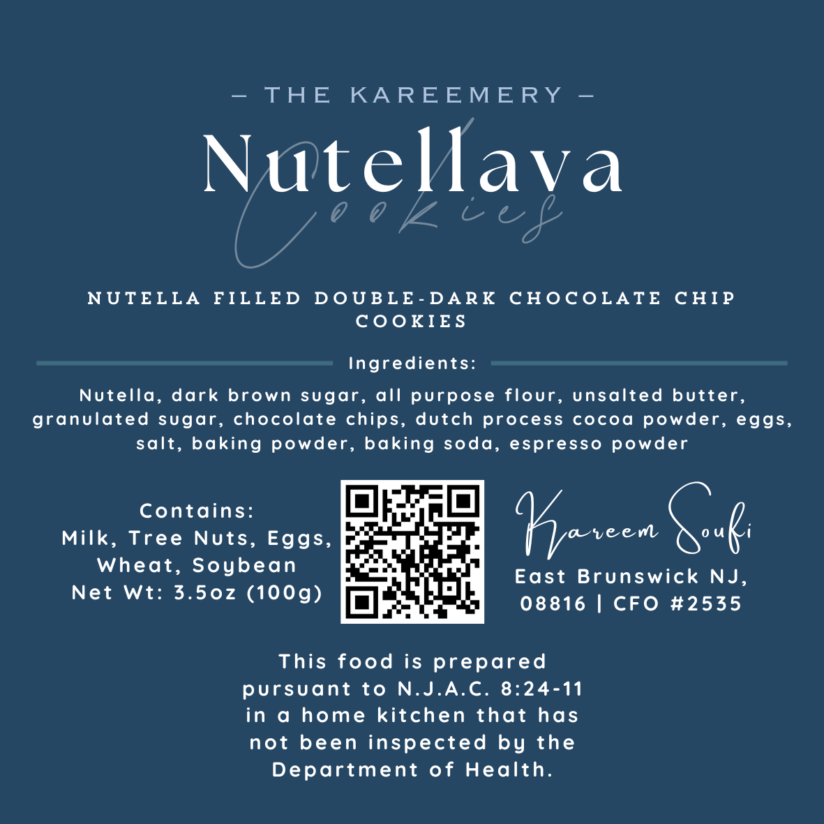 Nutellava Cookies
