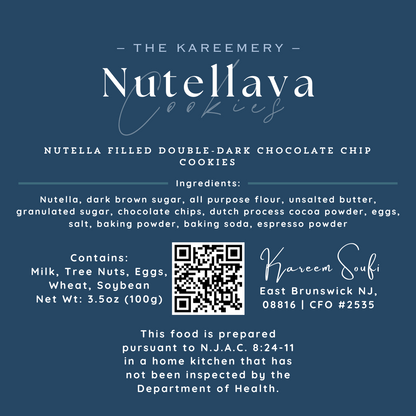 Nutellava Cookies